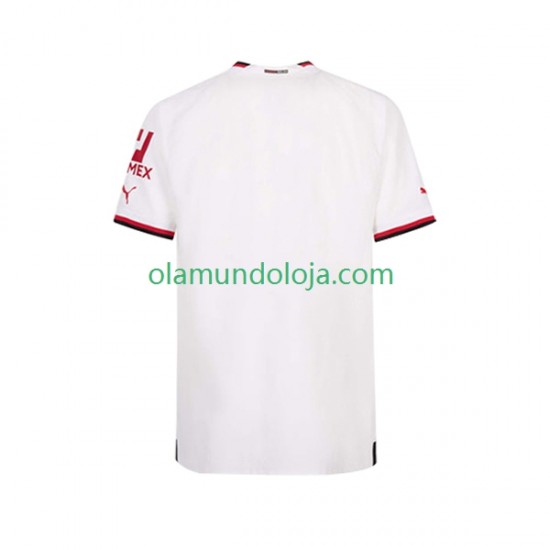 Camisola AC Milan Homem Equipamento Segundo 2022-2023 Manga Curta